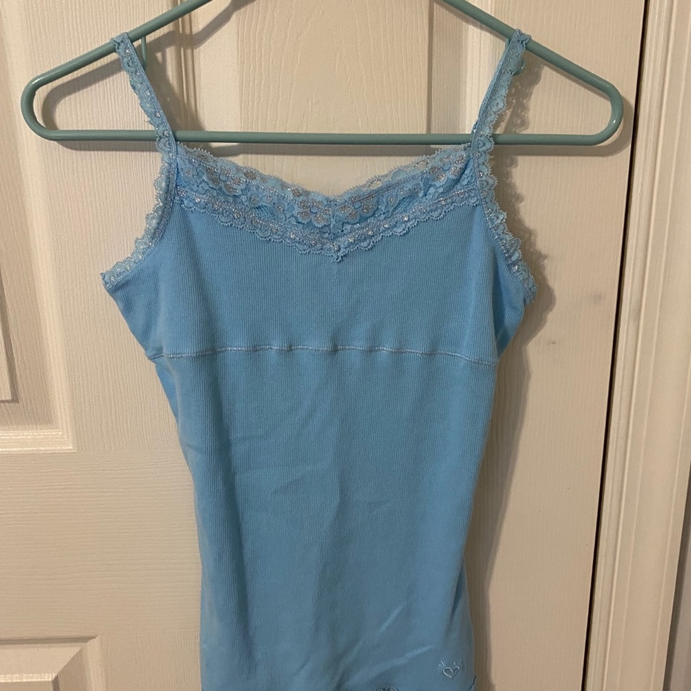 Blue Justice tank top